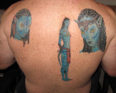  7:46 pm and is filed under Art, Bollocks with tags avatar tattoo fail.